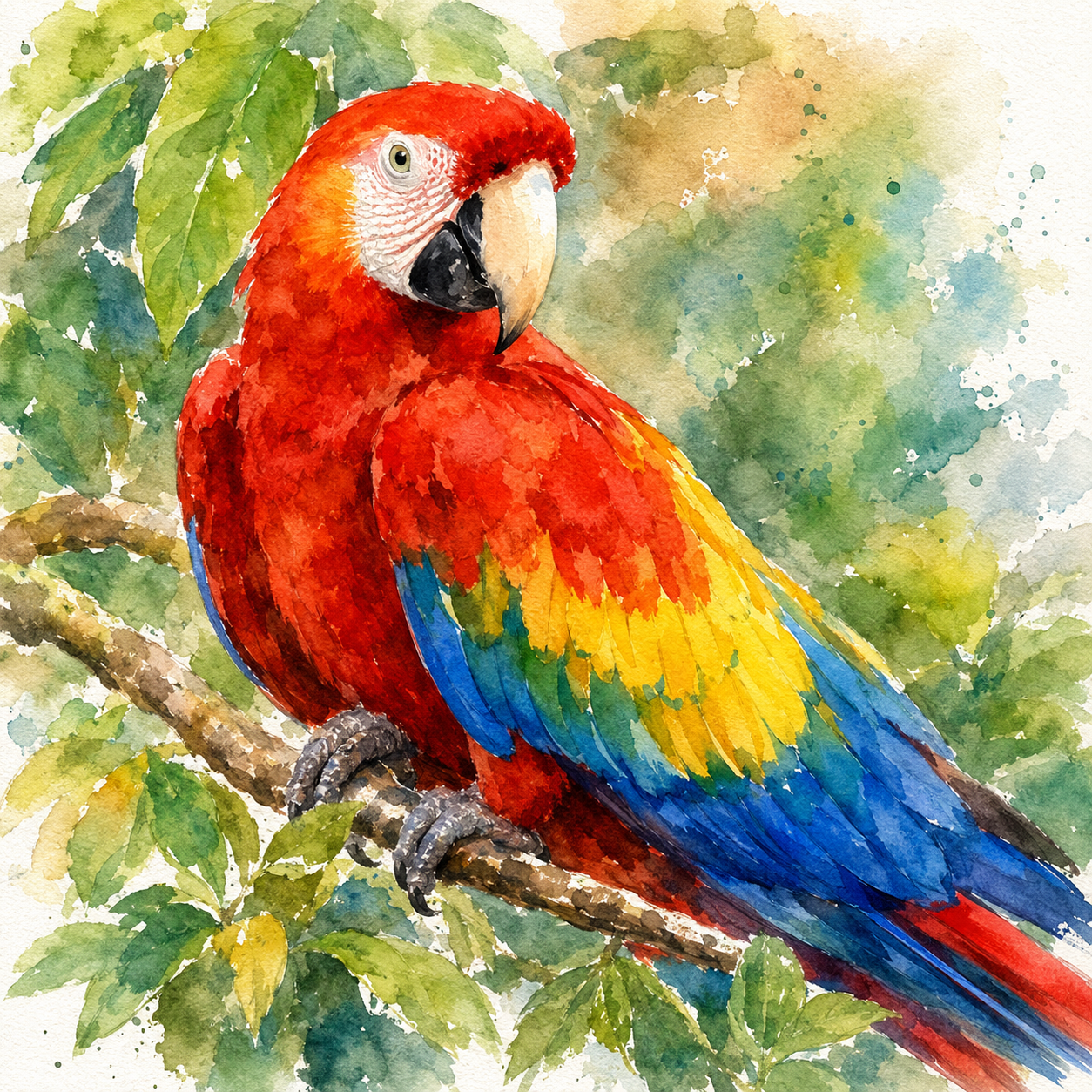 Guacamayo escarlata